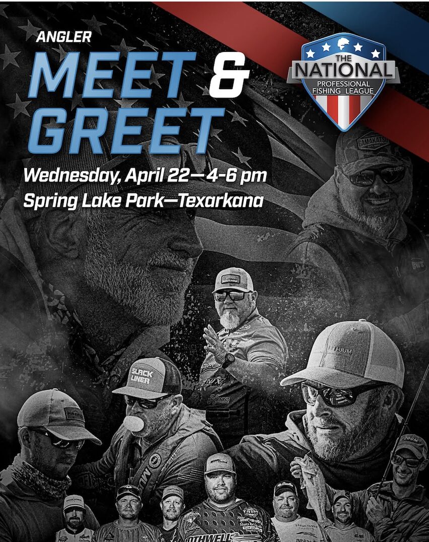 NPFL anglers meet and greet event at Spring Lake Park Texarkana