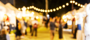 festival at night banner